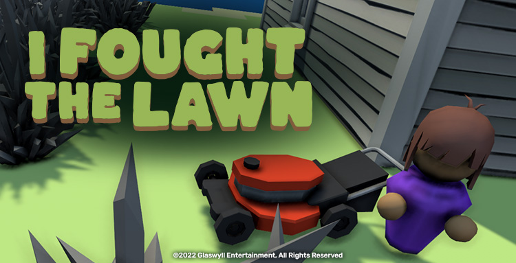 I Fought the Lawn early access gameplay screen capture